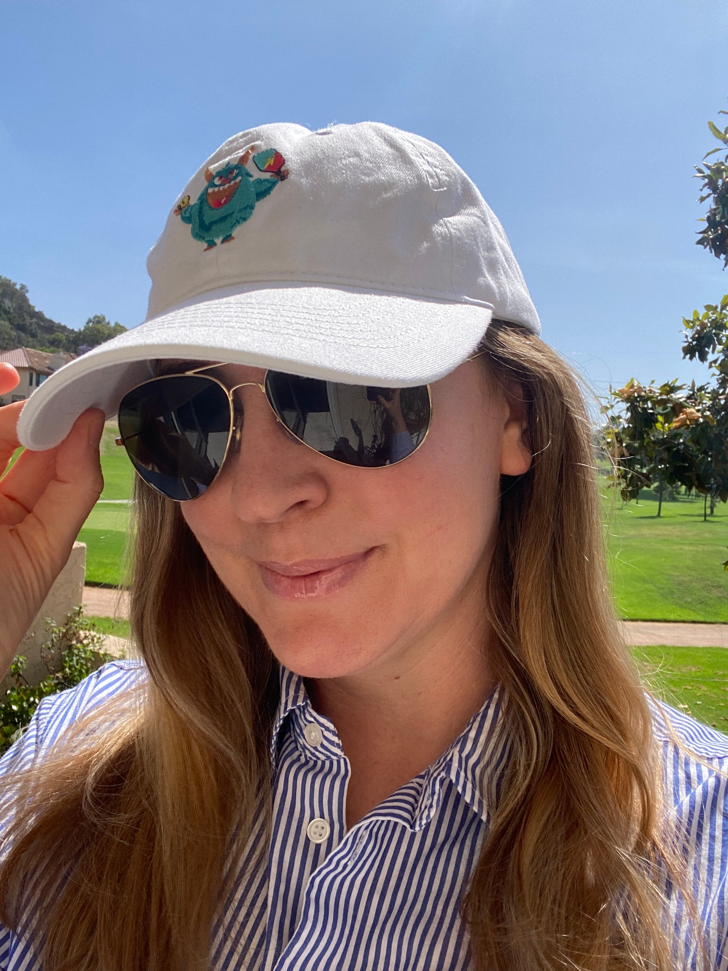 Pickleball Embroidered Dad Monster Hat