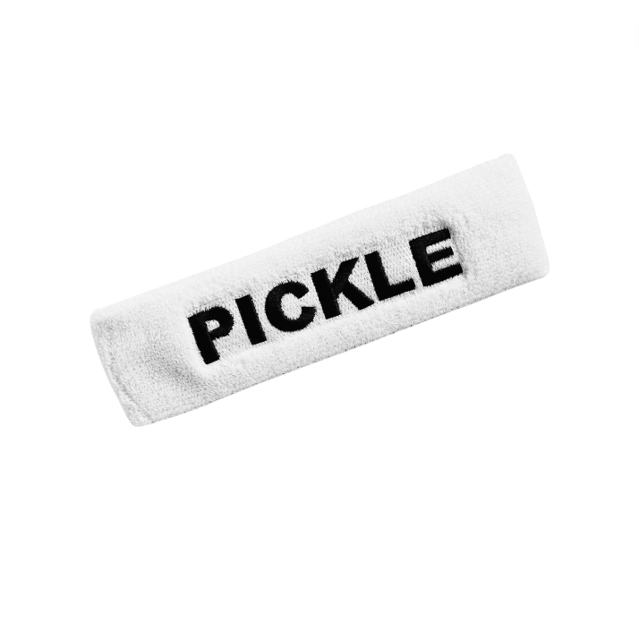 Pickleball PICKLE Embroidered Adult Sweatband