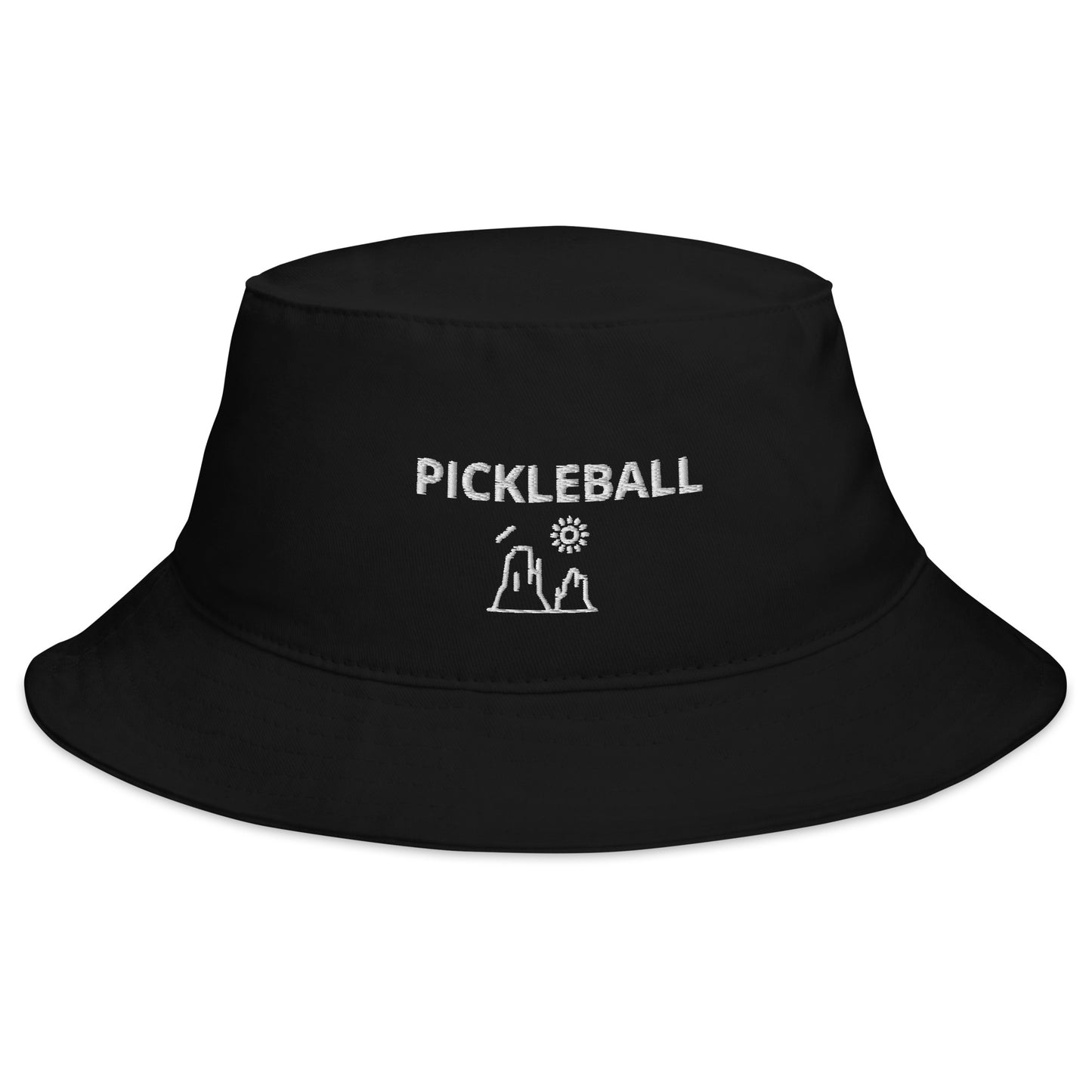 Pickleball Utah Embroidered Adult Bucket Hat