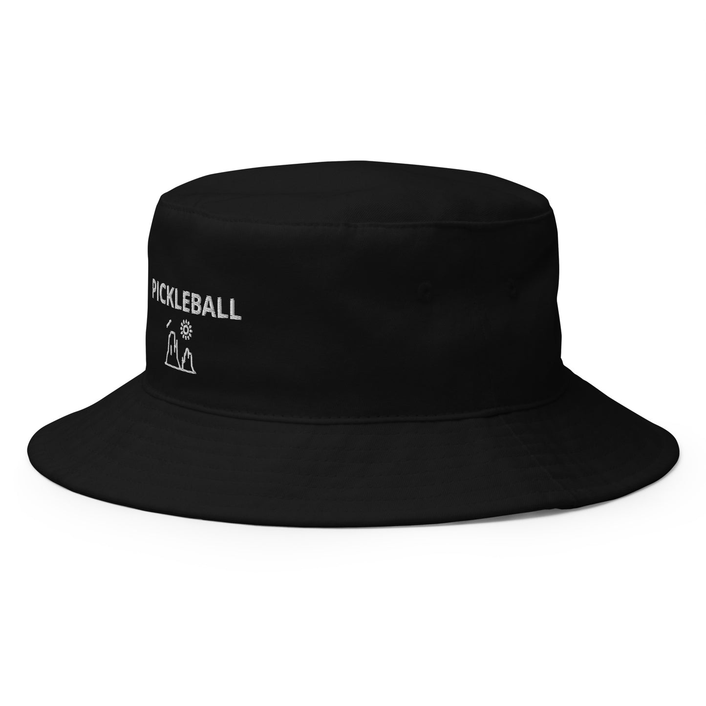 Pickleball Utah Embroidered Adult Bucket Hat