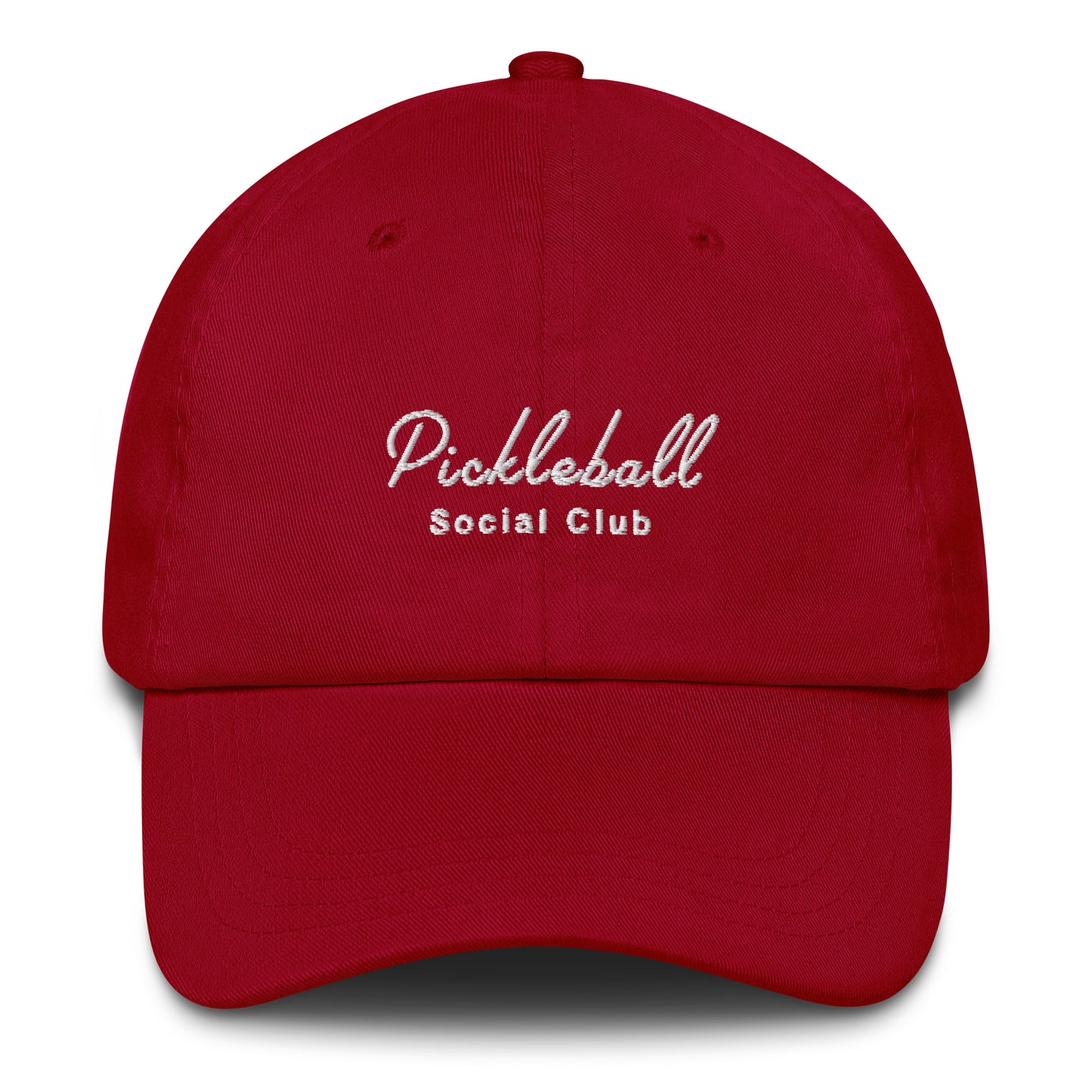 Pickleball Social Club Adjustable Adult Hat