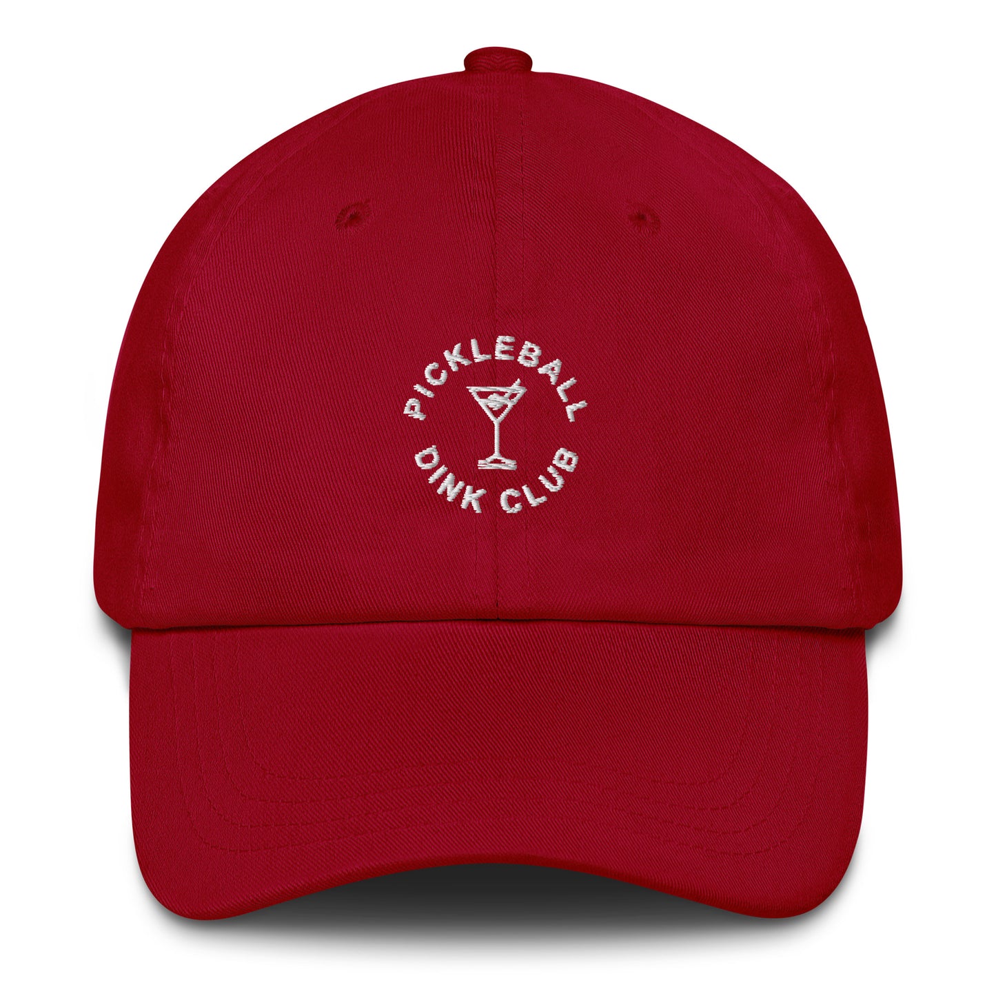 Pickleball Dink Club Adjustable Adult Hat