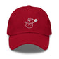 Pickelball Snowman Holiday Adjustable Hat - Multiple Colors Available