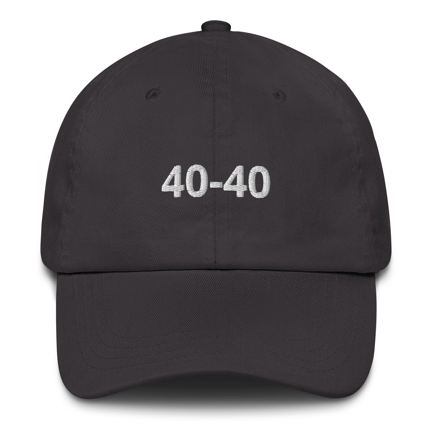 Padel 40-40 Embroidered Adult Hat