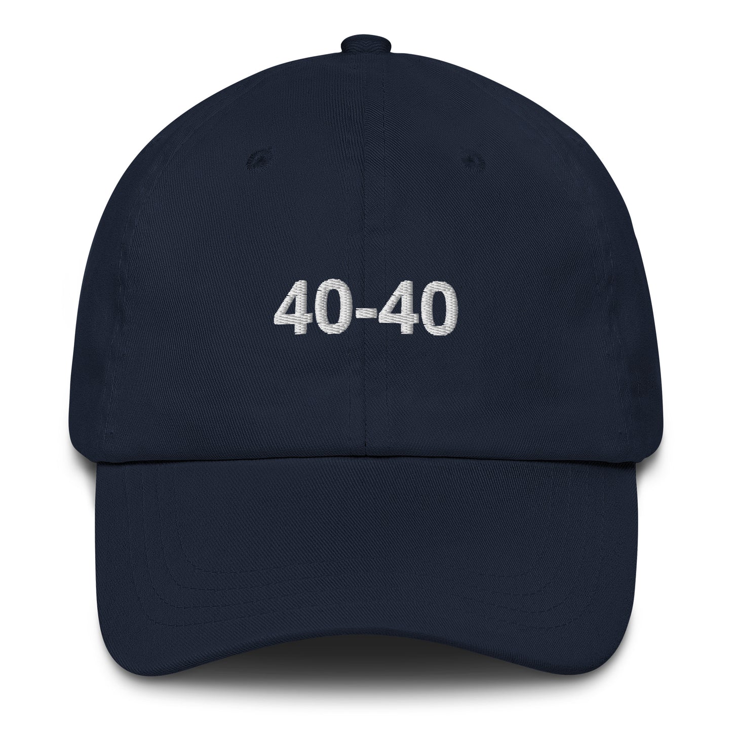 Padel 40-40 Embroidered Adult Hat