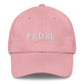 Padel Embroidered Adjustable Adult Hat