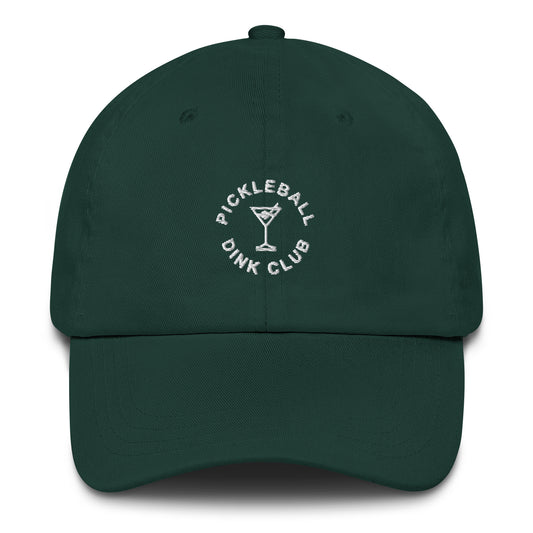 Pickleball Dink Club Adjustable Adult Hat