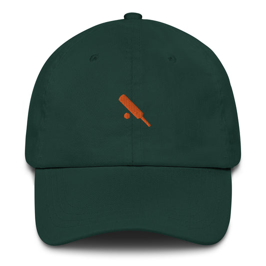 Cricket Bat Embroidered Adult Hat