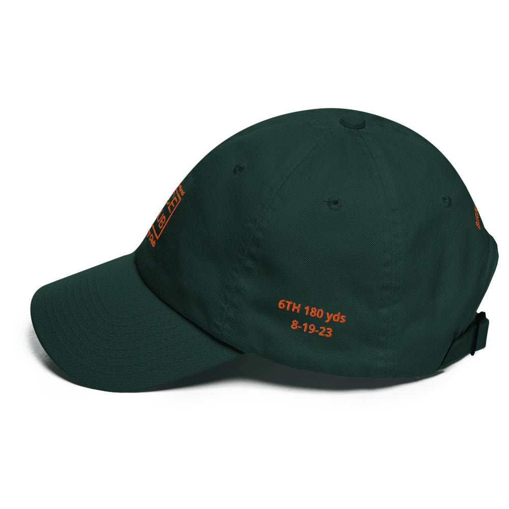 Custom Hole In One Golf Hat Design 2