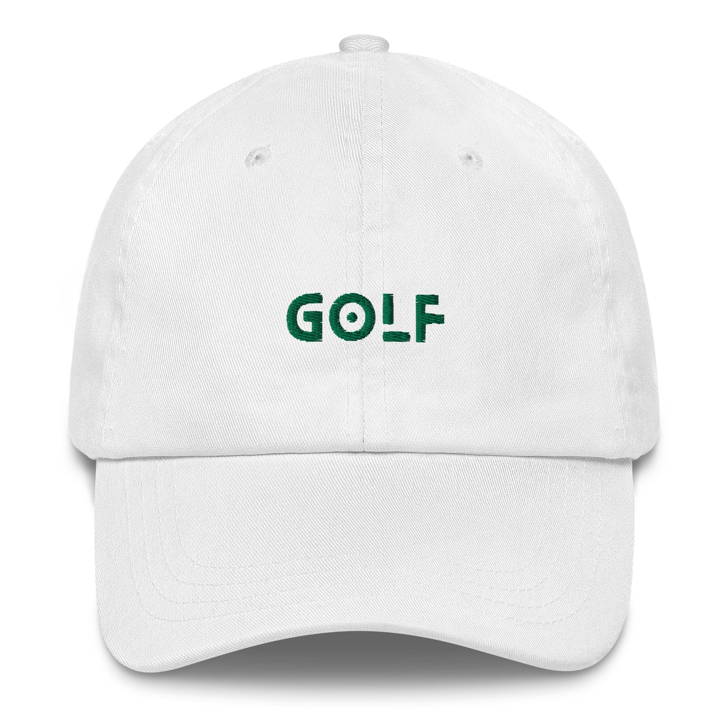 Golf Robot Font Adjustable Adult Hat