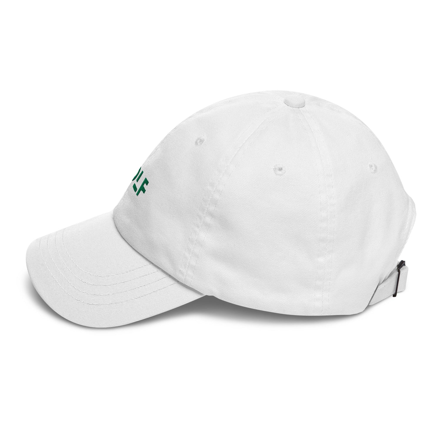 Golf Robot Font Adjustable Adult Hat