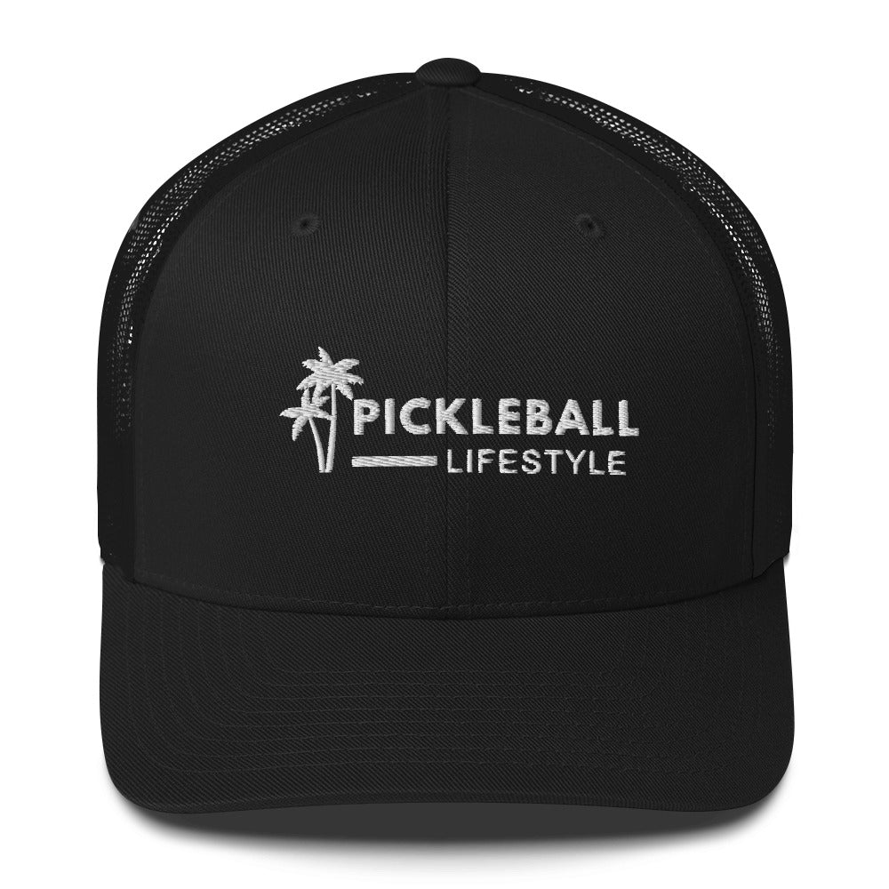 Pickleball Lifestyle Embroidered Trucker Hat