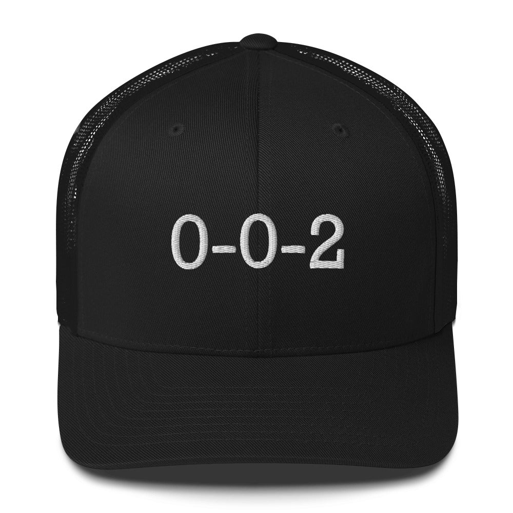 Pickleball 0-0-2 Score Embroidered Adult Trucker Hat - 11 colors available