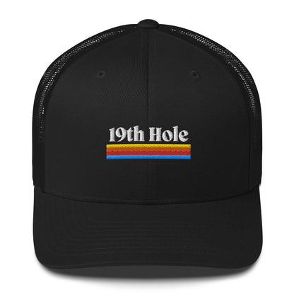 Golf 19th Hole Adult Trucker hat