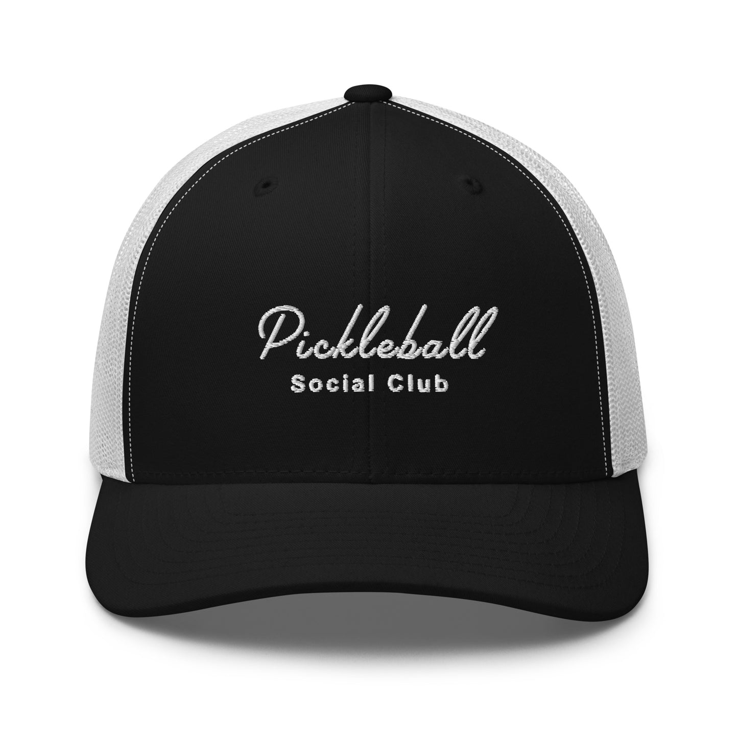 Pickleball Social Club Embroidered Adult Trucker Hat