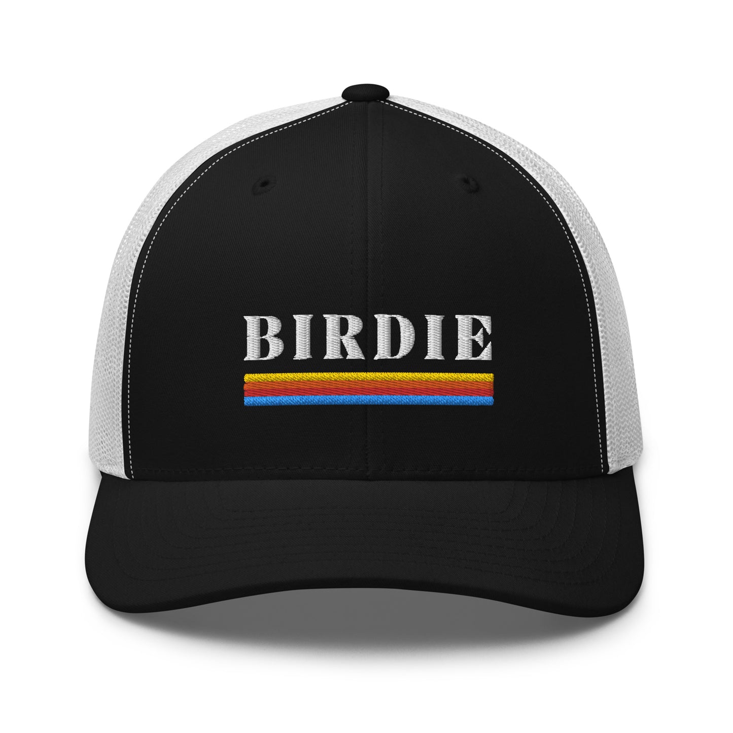 Golf Birdie Embroidered Adult Trucker Hat