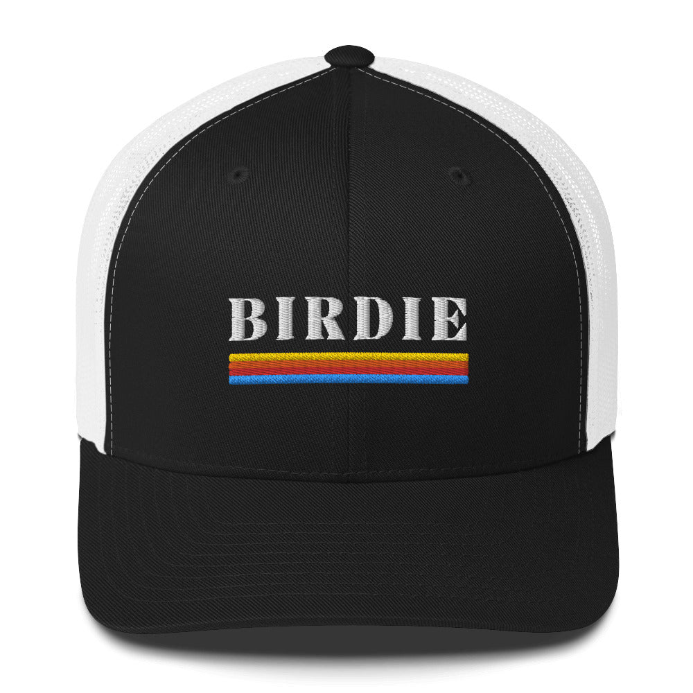 Golf Birdie Embroidered Adult Trucker Hat