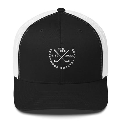 Custom Hole In One Golf Hat Design 1 - Multiple Colors Available