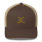 Golf Club Embroidered Adult Trucker Hat