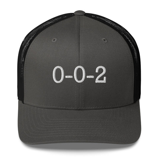 Pickleball 0-0-2 Score Embroidered Adult Trucker Hat - 11 colors available