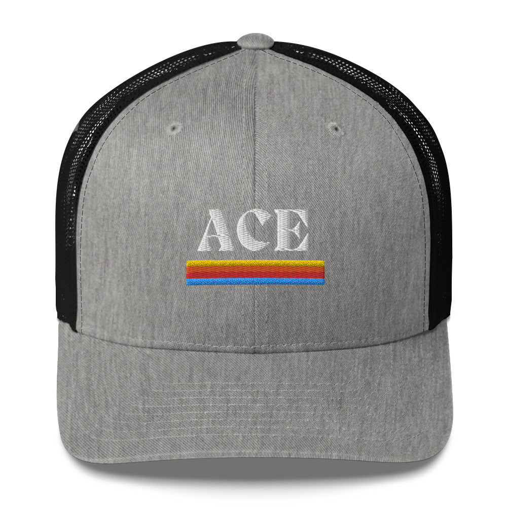 Golf Ace Embroidered Adult Trucker Hat