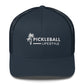 Pickleball Lifestyle Embroidered Trucker Hat