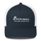 Pickleball Lifestyle Embroidered Trucker Hat