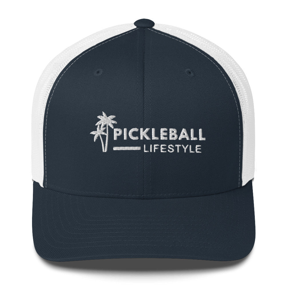 Pickleball Lifestyle Embroidered Trucker Hat