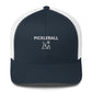 Pickleball Utah Embroidered Adult Trucker Hat