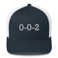 Pickleball 0-0-2 Score Embroidered Adult Trucker Hat - 11 colors available