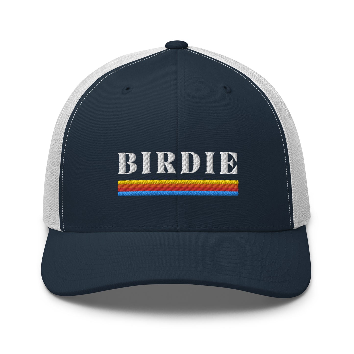 Golf Birdie Embroidered Adult Trucker Hat