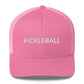 PICKLEBALL Embroidered Trucker Cap