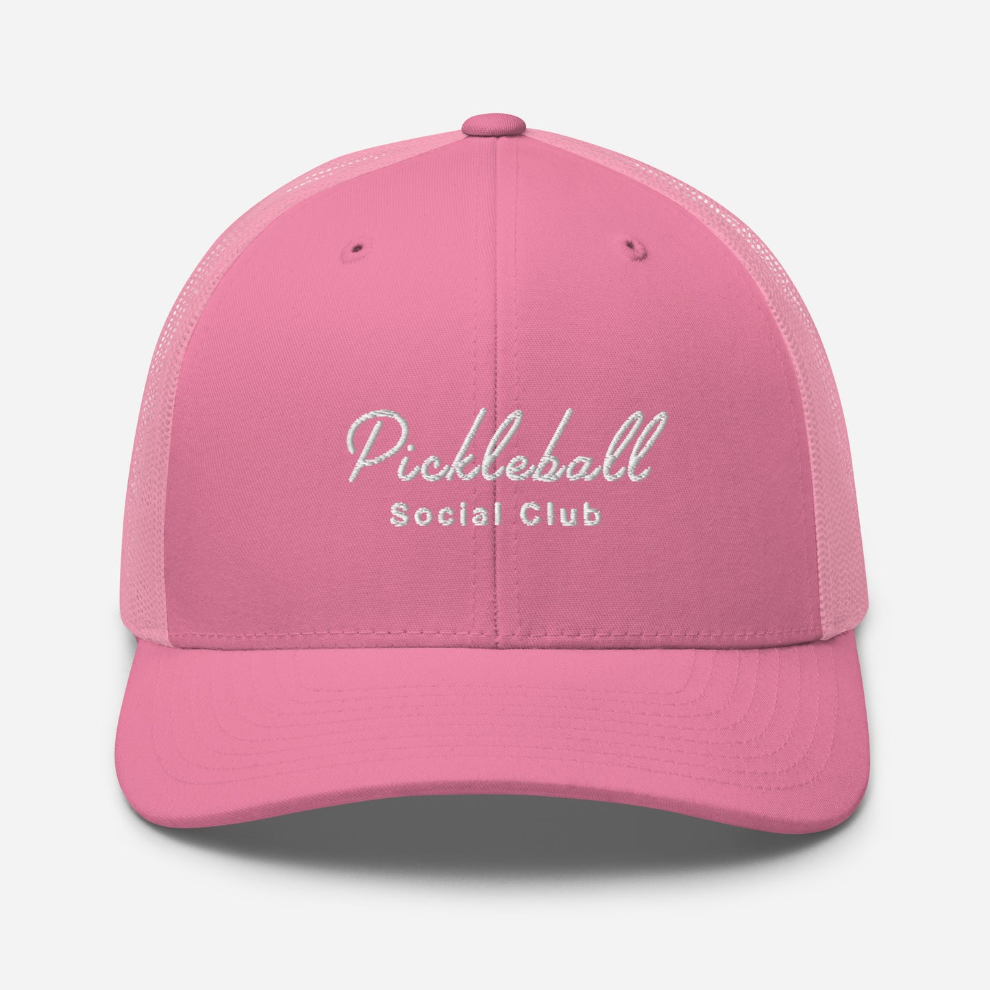 Pickleball Social Club Embroidered Adult Trucker Hat