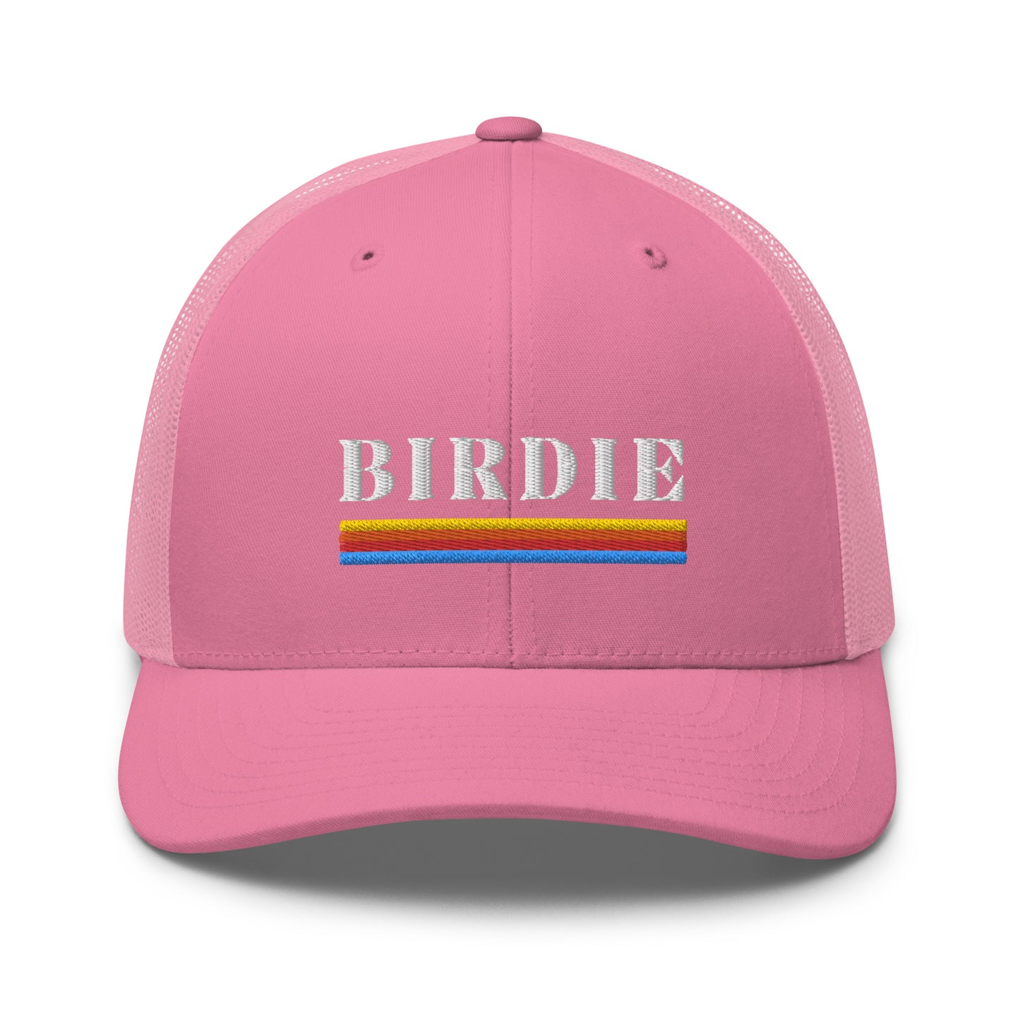 Golf Birdie Embroidered Adult Trucker Hat