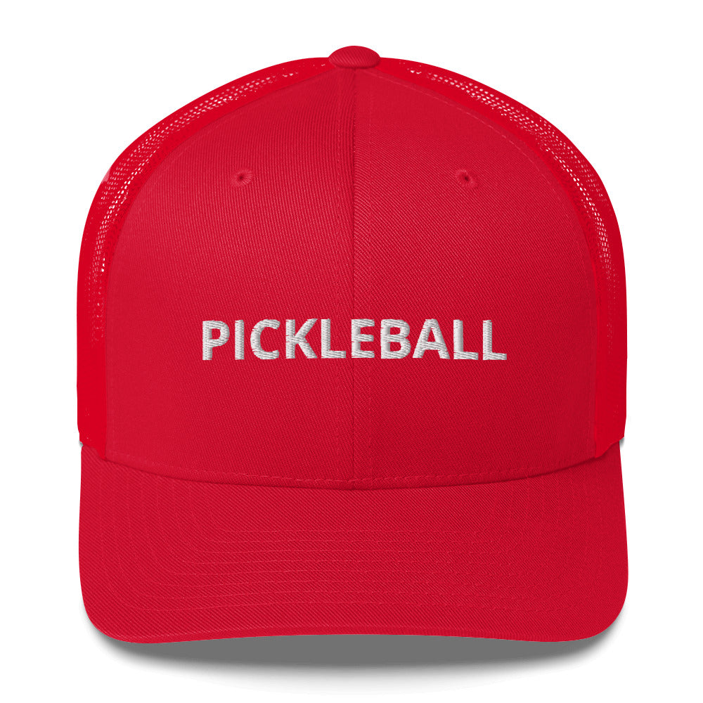 PICKLEBALL Embroidered Trucker Cap