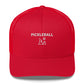 Pickleball Utah Embroidered Adult Trucker Hat