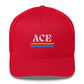 Golf Ace Embroidered Adult Trucker Hat