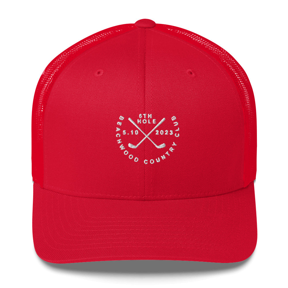 Custom Hole In One Golf Hat Design 1 - Multiple Colors Available