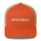 PICKLEBALL Embroidered Trucker Cap