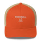 Pickleball Utah Embroidered Adult Trucker Hat