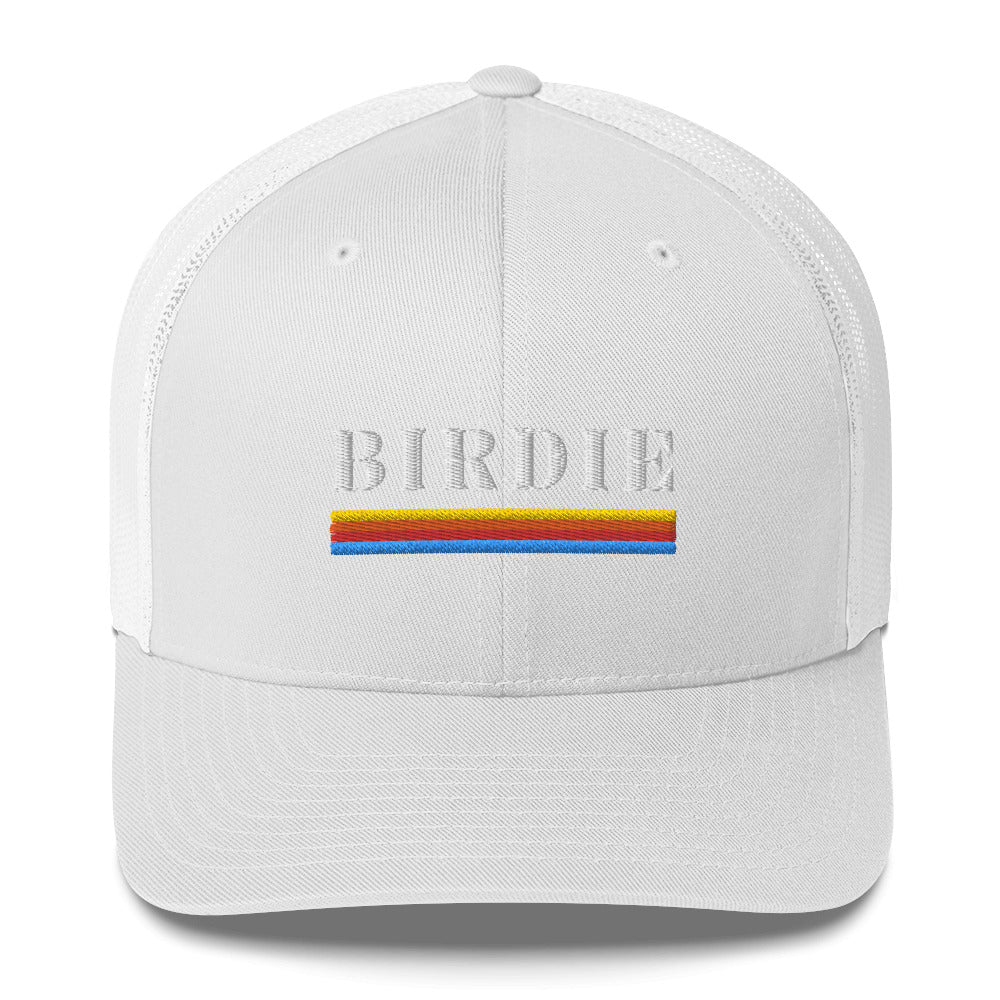 Golf Birdie Embroidered Adult Trucker Hat