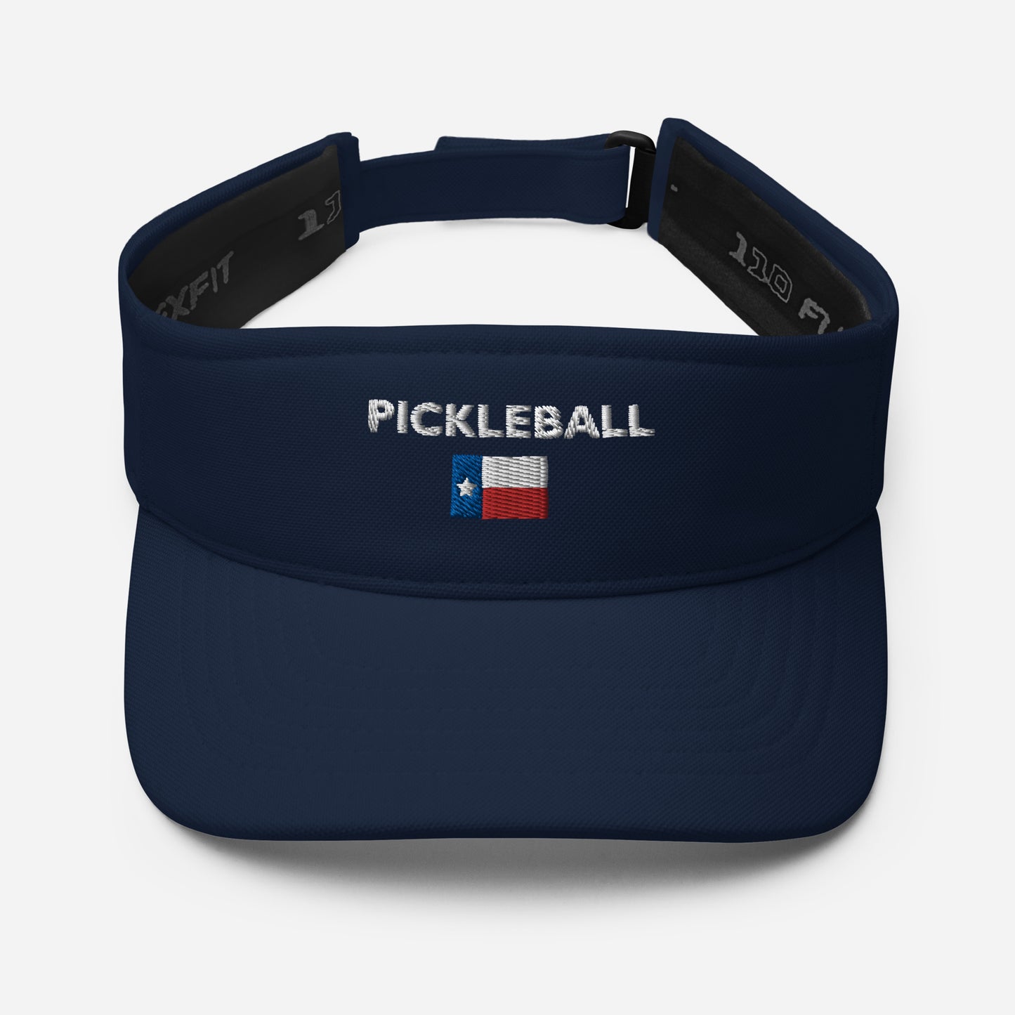 Pickleball Texas Flag Embroidered Visor