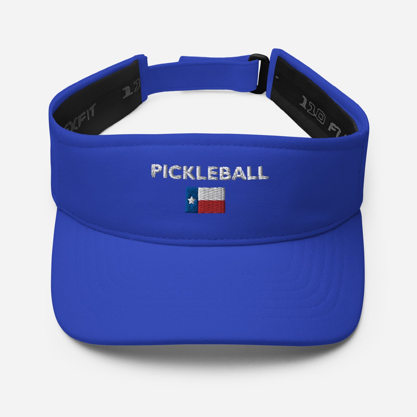 Pickleball Texas Flag Embroidered Visor