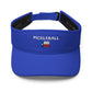 Pickleball Texas Flag Embroidered Visor