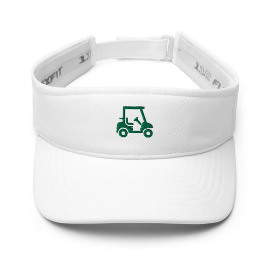 Golf Cart Embroidered Visor