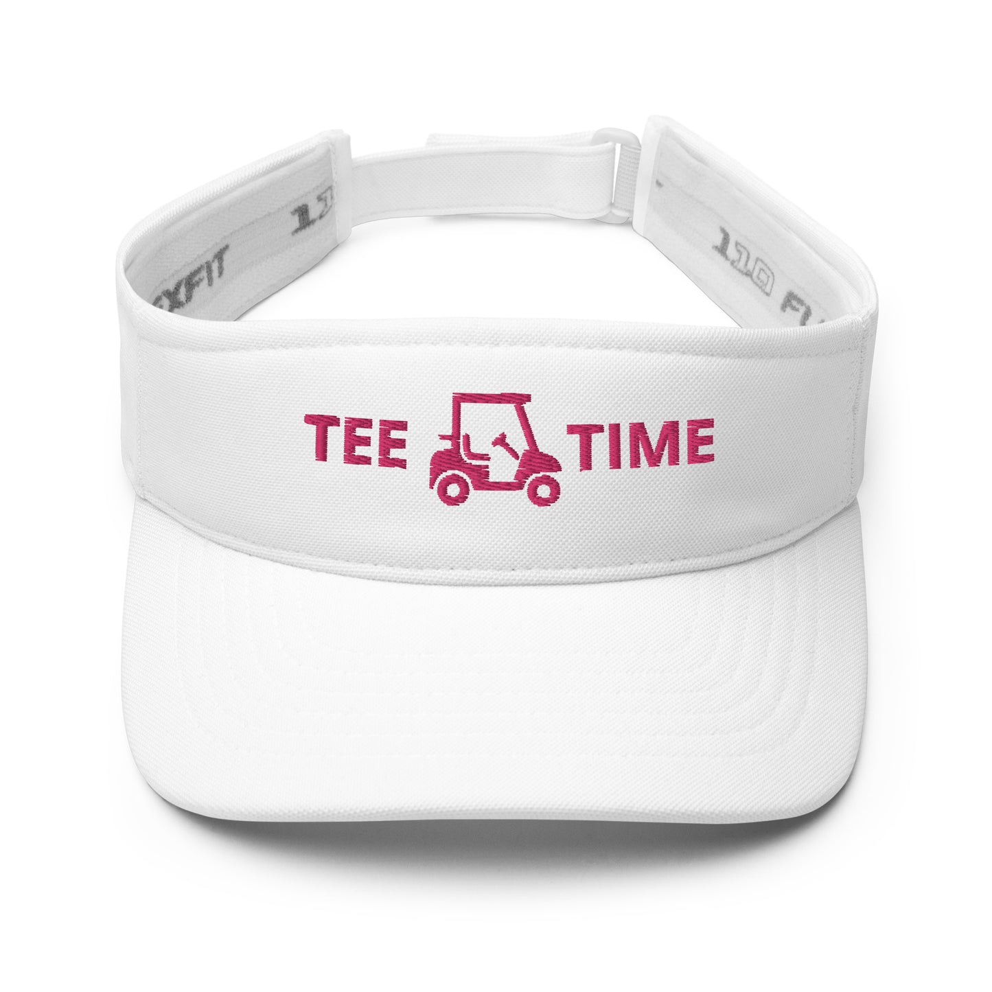 Golf Tee Time Embroidered Visor