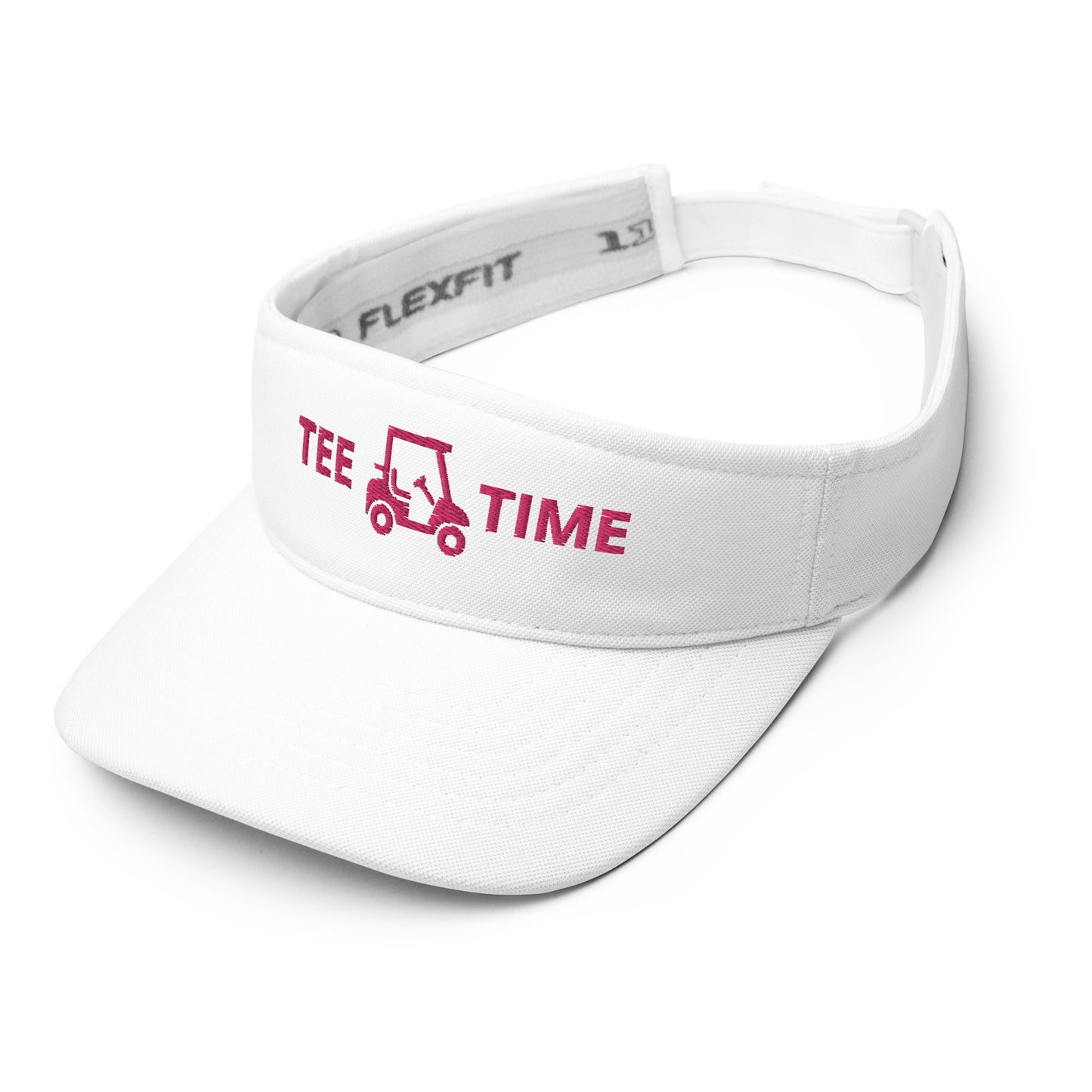 Golf Tee Time Embroidered Visor